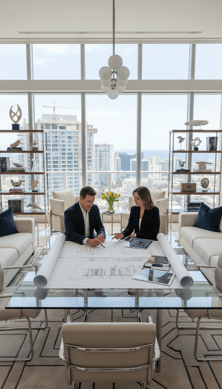 Design consultation for luxury home project